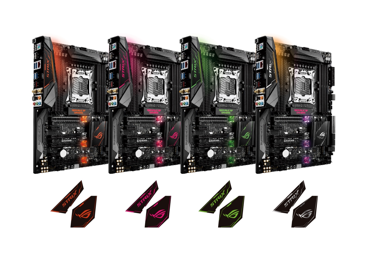 ROG-Strix-X99-Gaming-with-color-decals